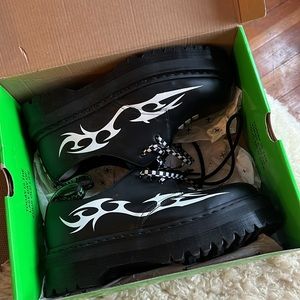 Dr Martens X Pleasures Tribal 1661's Men's US 10